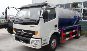 Quality DONGFENG 6m3 (6000L) Suction Sewage Truck/4x2 140hp Cummins engine wholesale