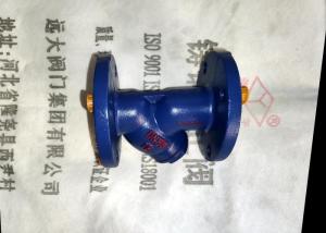 China Dn40 Short Structure Y Type Strainer Valve Flange Ends Connection on sale