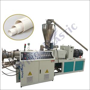 Quality Planetary Cutting PVC Pipe Machine 150-200kg/h Extrusion Output wholesale