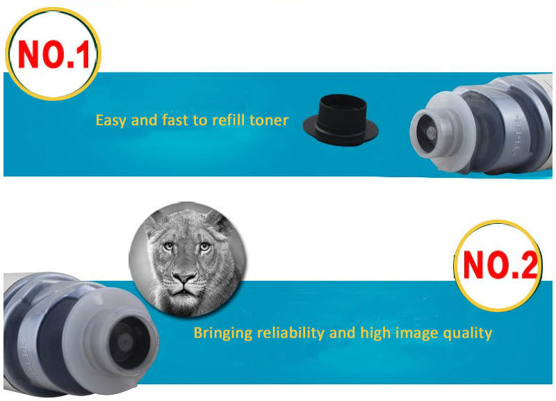 Aficio 1515 Copier 1270D Ricoh Toner Cartridge / Ricoh Black Toner