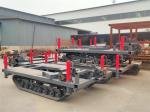 Eight Wheels Crawler Mounted Track Undercarriage For Borehole Drilling Rigs
