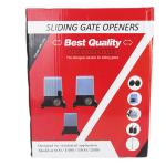 Ac 110V 1500Kg Sliding Gate Opener Sets With Remote + Racks Aluminum