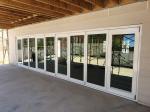 1.0mm-2.0mm Aluminum Folding Doors Various Colors For House Decoration