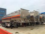 45000 Litres Water Palm Oil Fuel Tanker Semi Trailer By Carbon Steel