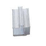 Aluminum Glass Frame Profile Extrusion Facade Awning Commercial Stainless Steel