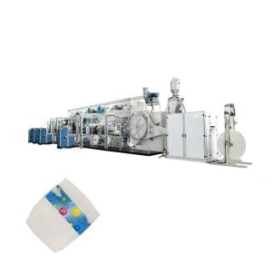 Quality Small Scale Disposable Jwc Baby Diaper Making Machine wholesale