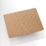 Etched Stainless Steel Sheet PVD Color Coating With Bending Welding