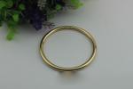 India Market Hot Sales 6 MM Thickness Welded Wire Iron Metal Round Buckles With