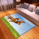 Animal Art Living Room Floor Carpets Flexible Bedroom Runner Rugs