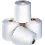 Raw White 100% Polyester Core Spun Yarn Polyester Yarn Manufacturers