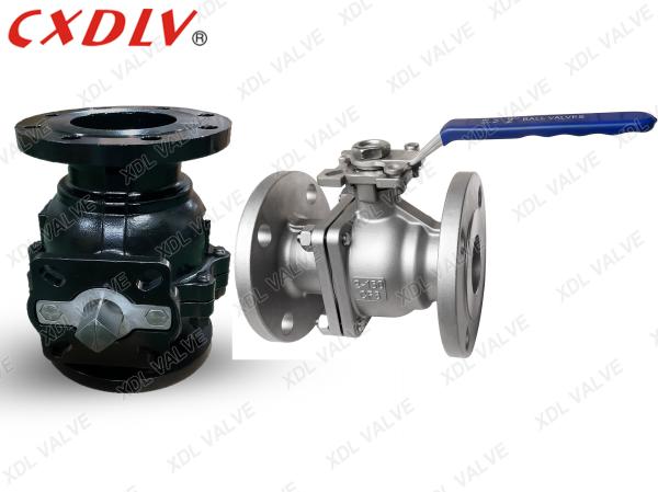 Petroleum Industrial Usage Flanged Ball Valve with CF8 Ball Material and PPL
