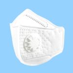 Children N95 Face Mask Fold Dust Half Face Mask With Valve CE FDA Certificate