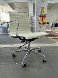 Quality Comfortable Executive Leather Office Chair / White Executive Office Chair wholesale