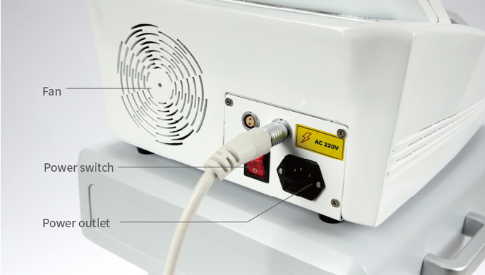 5D RF Radio Frequency Face Lift Machine Low Frequency Medium Wavelength