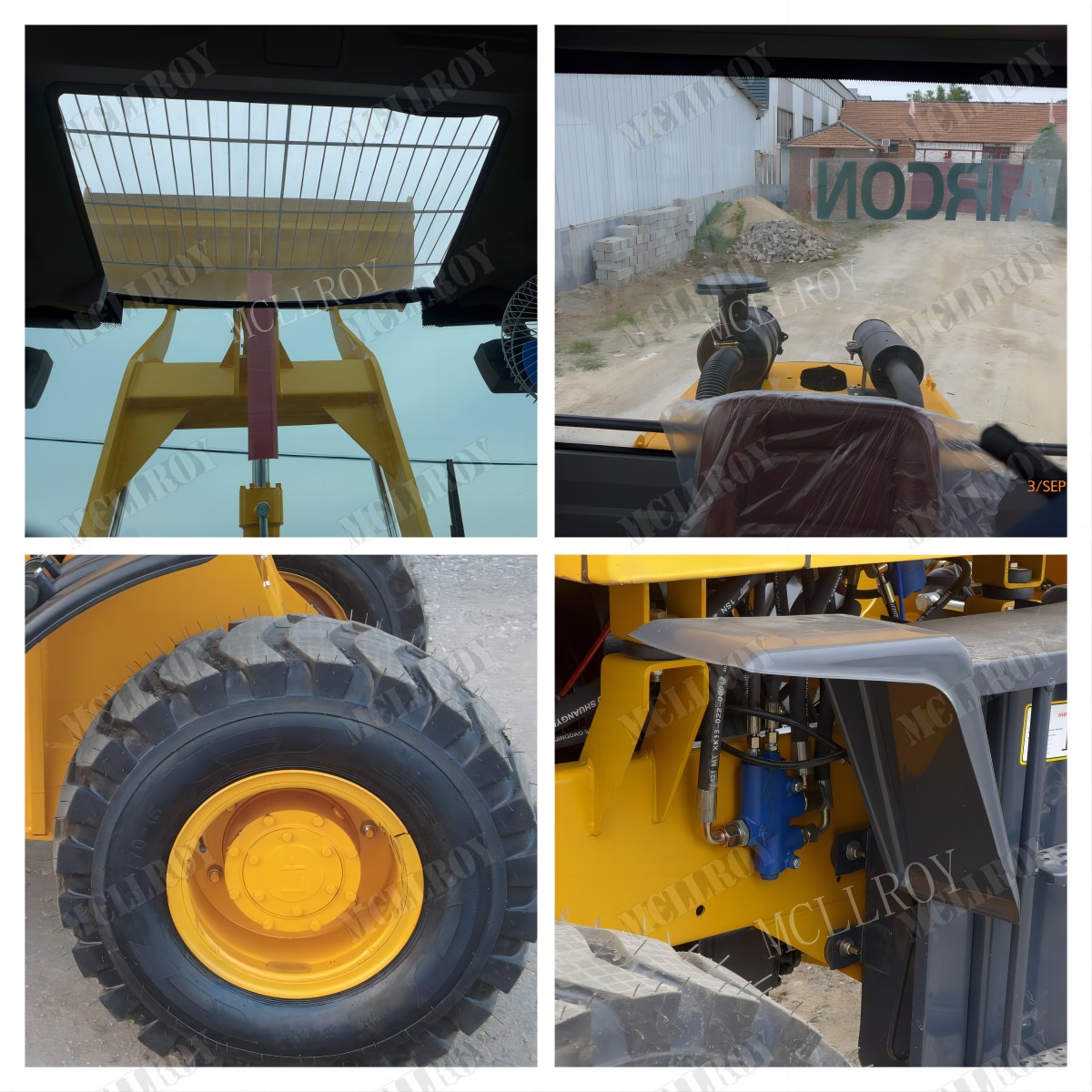Engine Power 42kw Front Shovel Wheel Loader,Disc Brake Mini Compact