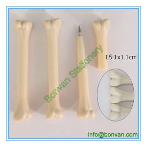 Quality Wholesale fashion stationery bone ballpen, bone style pen wholesale