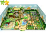 Colorful Kids Indoor Playground Equipment Forest Series With Slides Climbing