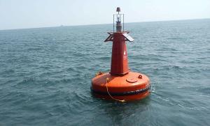 Quality 2.4m Diameter Deep Water Offshore Marine Navigation Buoys Iala wholesale