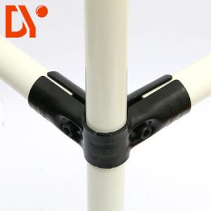Quality Thickness 2.3mm Metal Pipe Joints / Pipe Rack Joint For Office Desk System wholesale