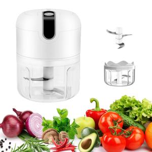 Quality 250ml Capacity White Exterior Food Processor With Food Grade Plastic Bowl wholesale