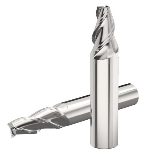 Carbide Taper 2 Flutes D6 Tungsten Carbide End Mills Without Coating For