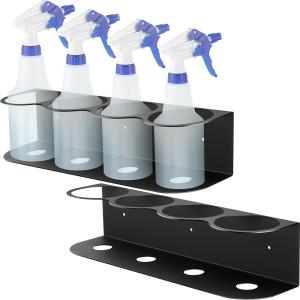 Quality Garage Mechanic Paint Bottle Can Organizer Heavy Duty Wall Mount Spray Bottle Holder wholesale