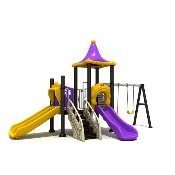 OEM Custom Kids Plastic Slides Outdoor Playground Small For Kindergarten