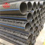 Light Weight HDPE Solid Wall Pipe Non Polluting Environmentally Friendly