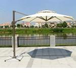 3 Meters Outdoor Patio Garden Terrace Sun Umbrella featuring Round Design for