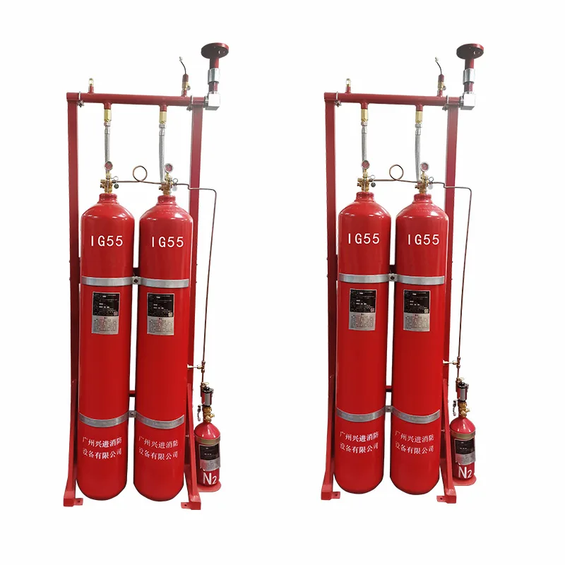 IG55 Inert Gas Fire Safety System High Reliability System For Effective Protection