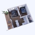 Plant Container House Movable Prefabricated House with 50/75/100mm Wave Sandwich