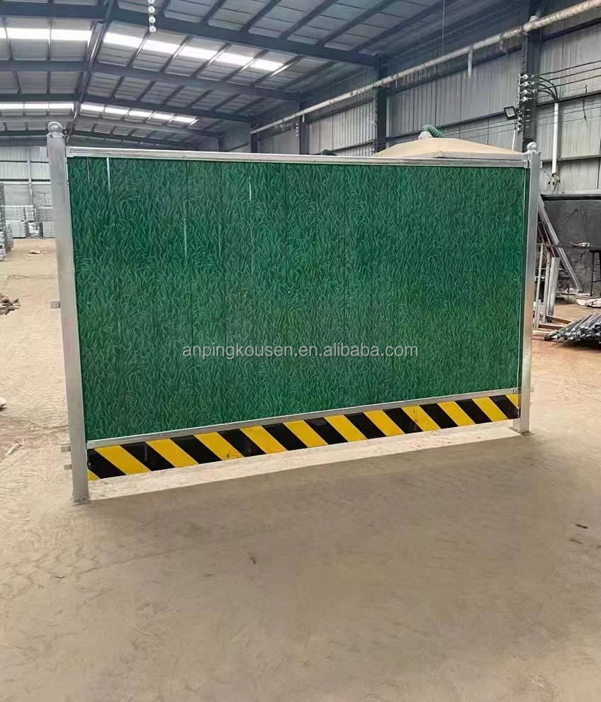 Pressure Treated Wood Type Heat Treated Iron Temporary Fencing for Maximum Privacy