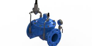 Quality Diaphragm Water Pressure Reducing Valve With Stainless Steel 304 Pilot P200 wholesale