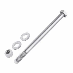 Quality Hardware Fasteners Hex Head Cap Bolt 8.8 Grade M6-M30 Size White Color wholesale