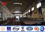 6m Single Arm Solar Street Light Poles , Galvanized Road Light Poles IP65