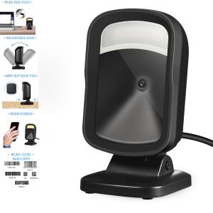 Quality H717 2D 32 Bit 1280x800 Pixel Desktop Barcode Scanner wholesale