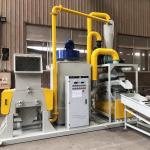 3700KG Weight Industrial Copper Cable Wire Recycling Machine for PVC Separation