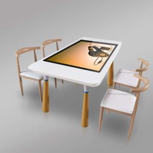 China Restaurant LCD Interactive Touch Screen Table Capacitive 55inch Android on sale