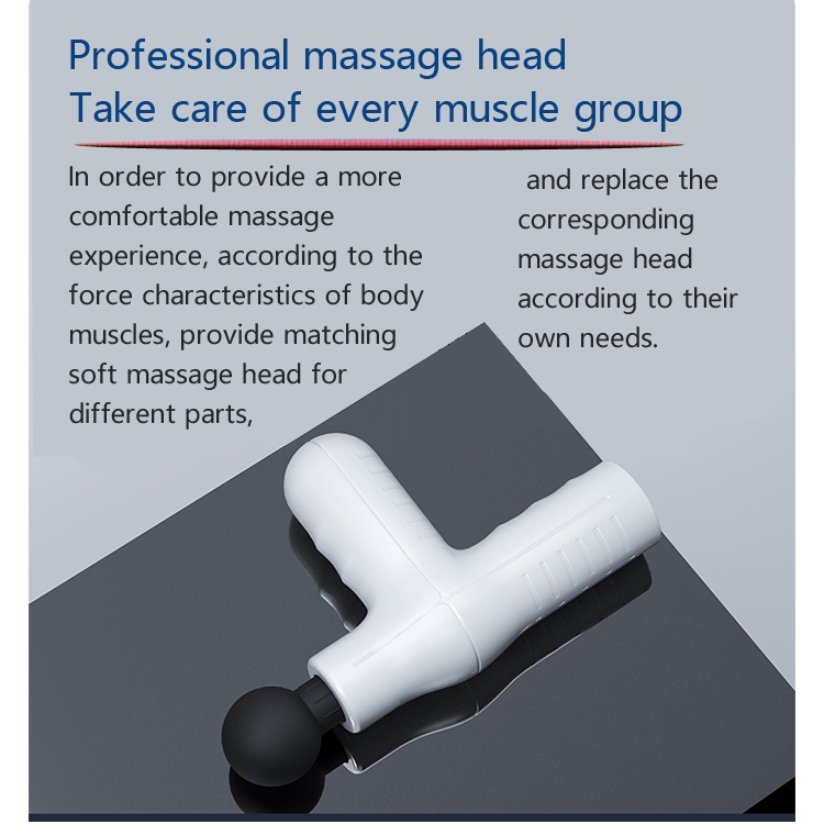 Double Handle Urban Fitness Mini Massage Gun Deep Tissue Percussion Muscle Massage Gun