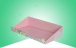 Recyclable Cardboard Counter Display For Promoting Hello Kitty Makeup Cotton