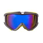 Womens Reflective Snow Goggles Fashion Design Green Color Lightweignt Adjustable
