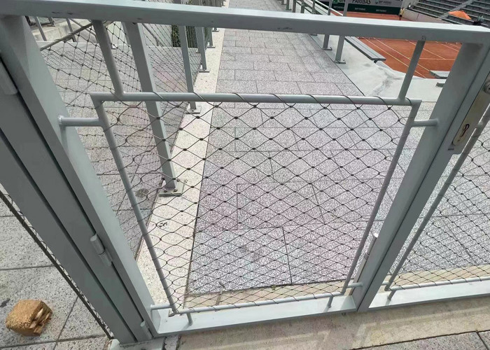 SS316 7*7 Stainless steel Balustrade Cable Mesh For Staircase