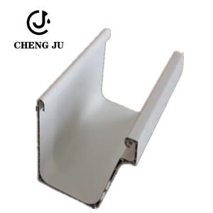 Quality White Roof Rain Gutter High Grade Building Material Roof PVC Plastic Drainage System wholesale
