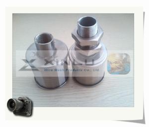Quality Stainless Steel Water Filter Nozzles Wrapped M24 Threaded 1 Ton Flow Rate wholesale