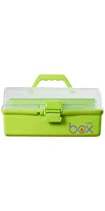 green organizer box