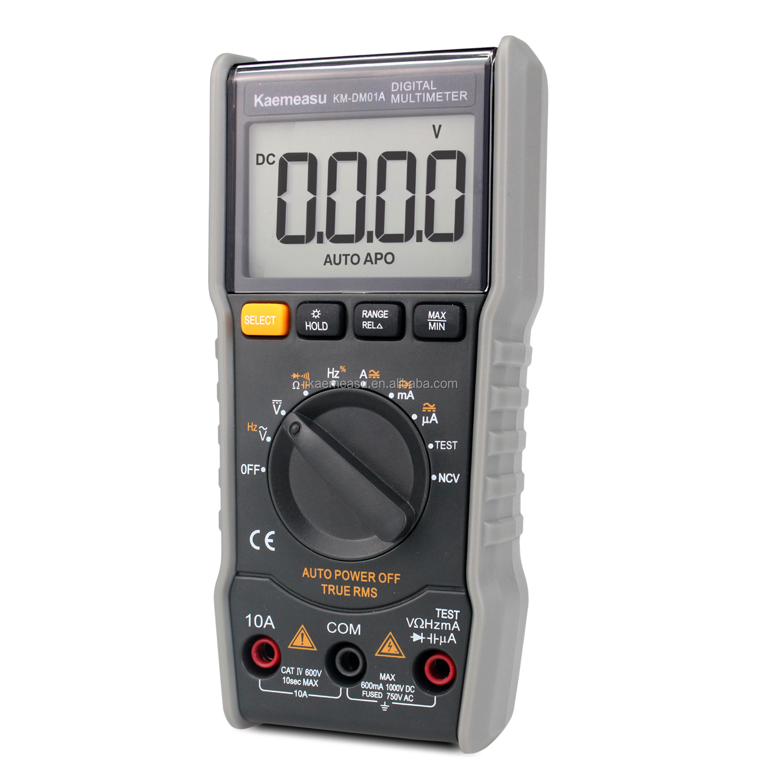 Auto-ranging Digital Voltmeter Mini Portable 3 5/6-digit DC/AC True-rms NCV Smart Multimeters