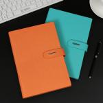 2022 Monthly Planner Hardcover Customized Leather Notebook Gift Set Executive