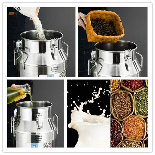 Food Grade 304 Stainless Steel Transport Drums Leakproof