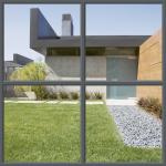 90 Minutes Fire Rated Steel Windows For Villas Apartments