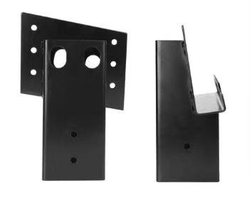 Versatile Metal 4x4 Compound Angle Platform Brackets for Shooting Shack Construction
